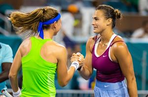Aryna Sabalenka Marie Bouzkova