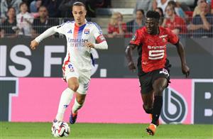 Lyon's midfielder Maxence Caqueret (Getty Images)