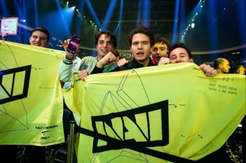 Fans of team Natus Vincere