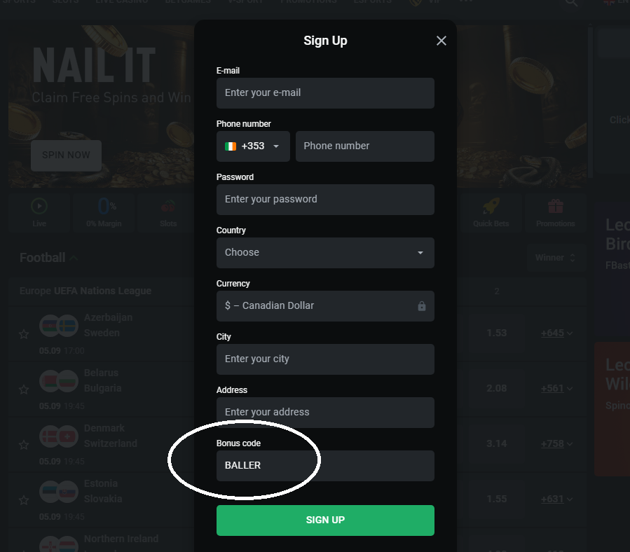 Leon casino bonus