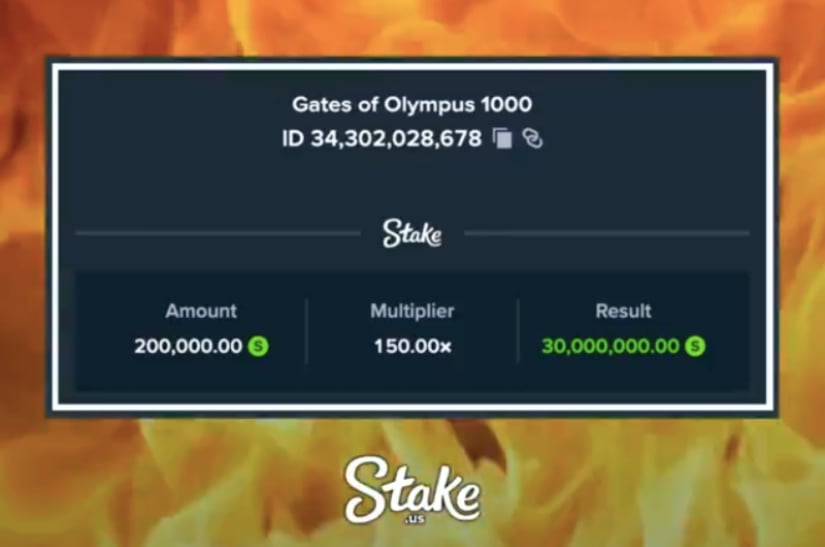 30M SC Stake.us win