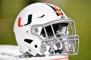 miami hurricanes helmet