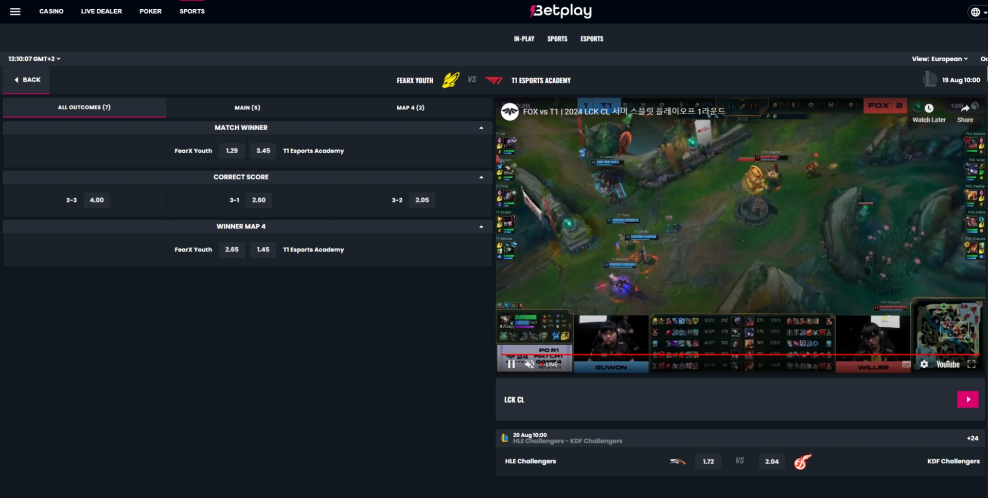 BetPlay Live Betting BetPlay Live Betting
