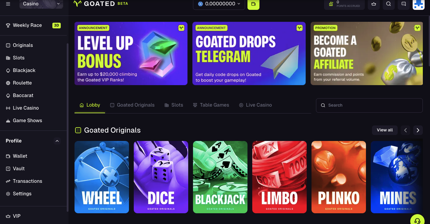 Goated.com Referral Code | Sign Up With Code HUGE for Top Offers