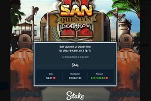 San Quentin 2 Big Win