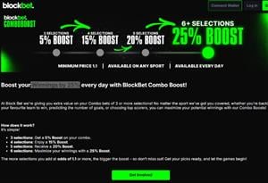 Blockbet Combo Boost