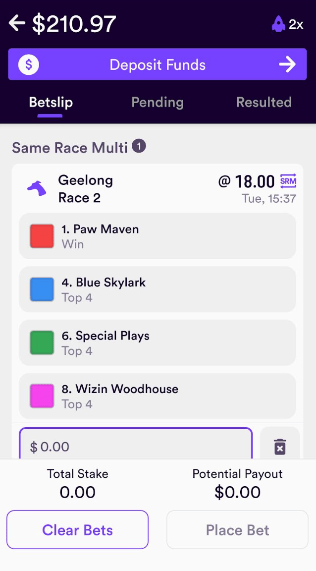 Dabble Same Race Multi - Guide on how to place a Same Race Multi at Dabble