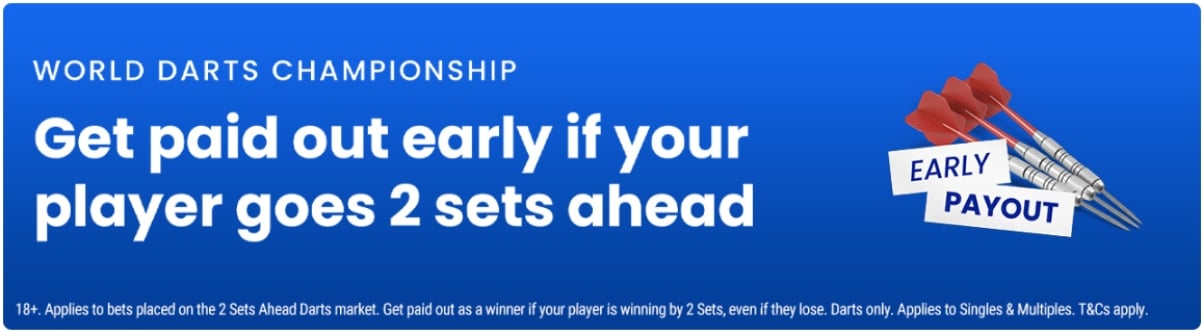 BoyleSports Darts Offer Early Payout Strap