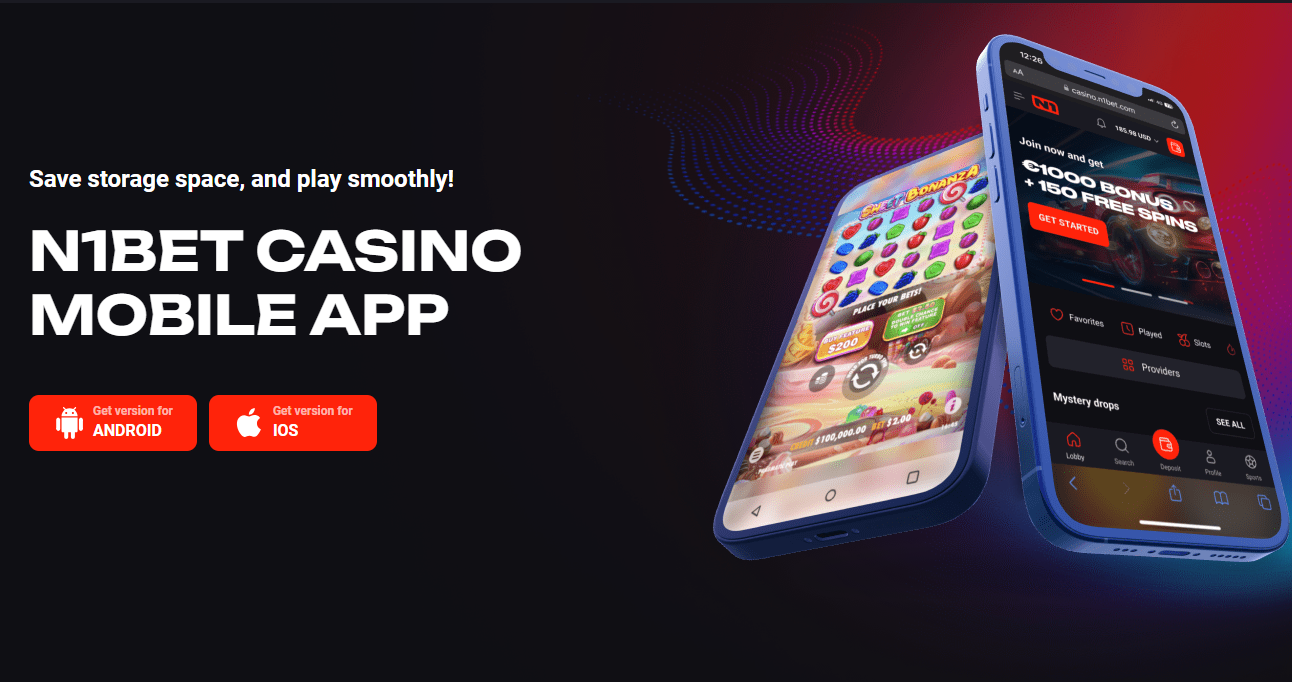 Schermata dell'App Mobile N1bet