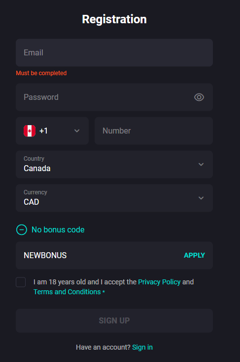 N1bet casino promo code