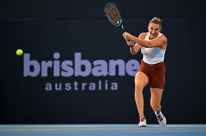 WTA Brisbane Live Streaming - Watch Aryna Sabalenka vs Polina Kudermetova in the Final