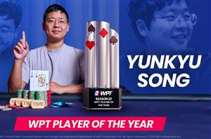 WPT Global Yunkyu Song Season 22 WPT Player of the Year