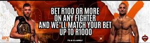 TicTacBets UFC 312 Offer - R1,000 in Free Bets on Dricus Du Plessis vs Sean Strickland