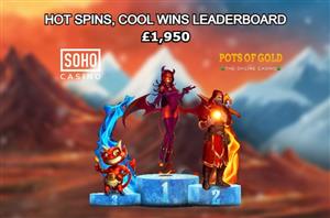 Hot Spins Cool Wins Playtech Slot Tournament