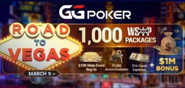 GGPoker Road To Vegas satellite tournaments GGPoker Road To Vegas satellite tournaments