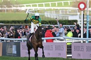 2025 Cheltenham Gold Cup Result - Inothewayurthinkin upsets Galopin to win from Cromwell