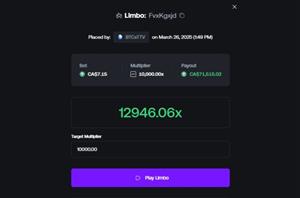 71K Shuffle Originals Limbo Win