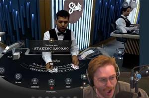 2K Stake Cash Blackjack Win