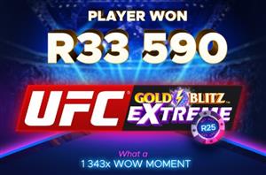 Knockout Win at Jackpot City: Slot Player Turns R20 into R33,590