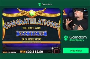 Gamdom Gates of Olympus Big Win