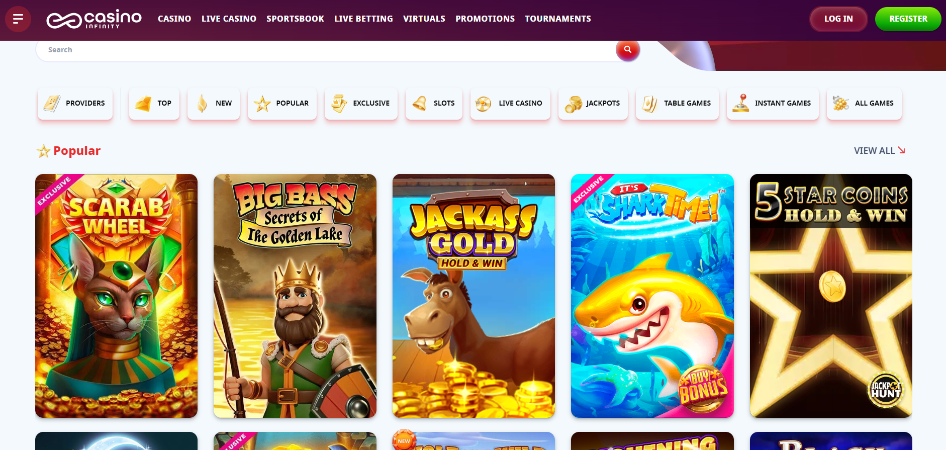 Casino Infinity Promo Code für Spieler aus Deutschland