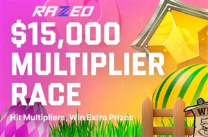 Razed Easter Multiplier Race
