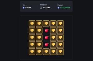 113K Shuffle Mines Jackpot