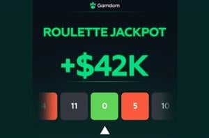 Gamdom Roulette Jackpot Approaching 50K