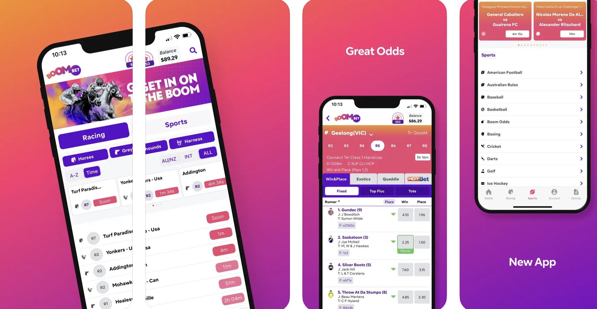 Boombet Mobile View