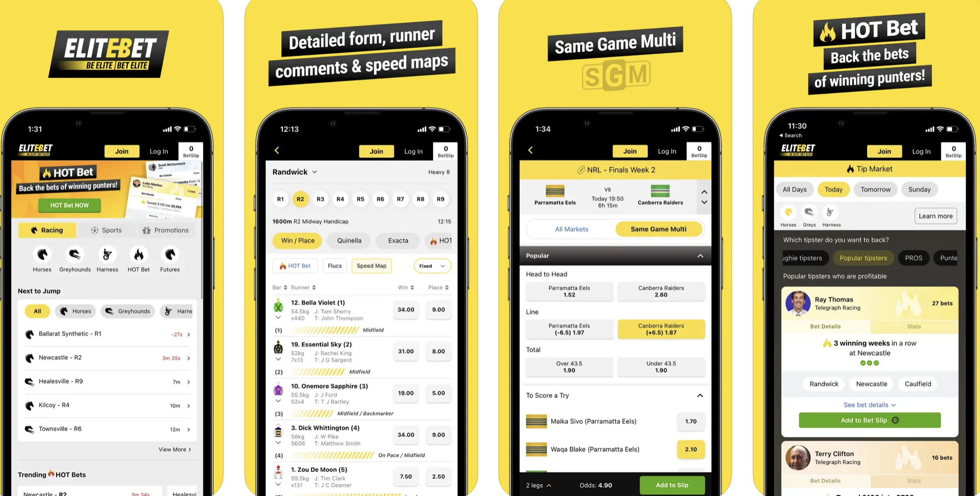 Elitebet Mobile Experience