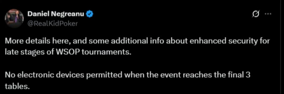 WSOP 2025 WSOP 2025