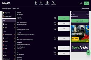 Champions League bets