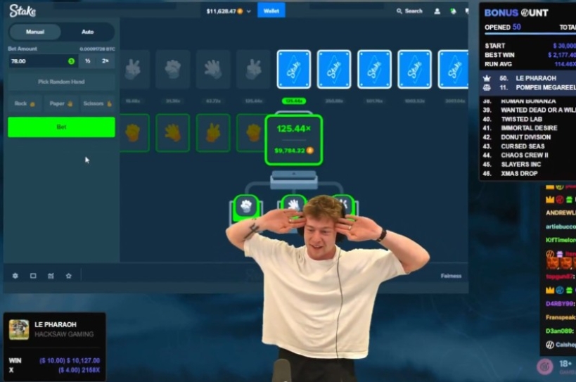 10K Rock Paper Scissors Win