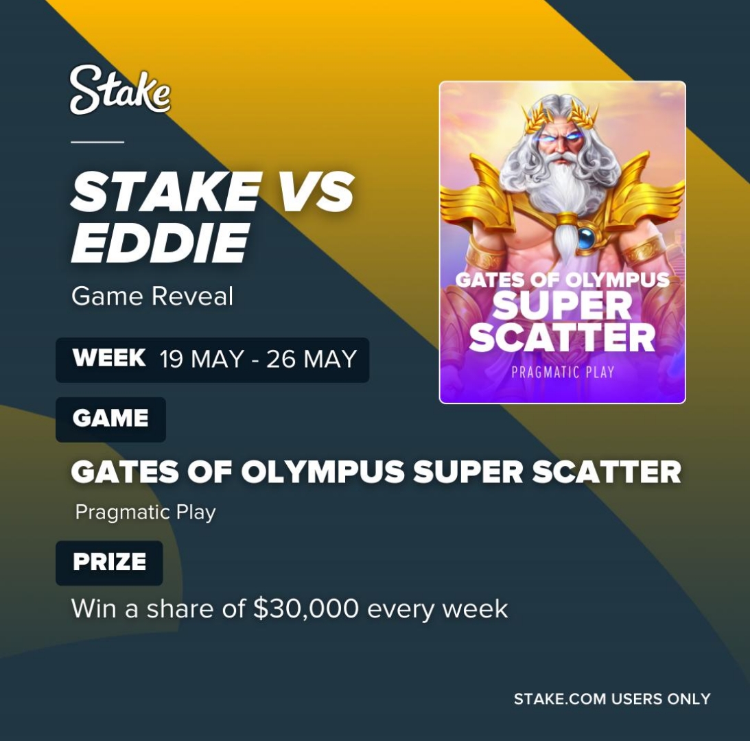 Stake vs Eddie Gates of Olympus Super Scatter Stake vs Eddie Gates of Olympus Super Scatter