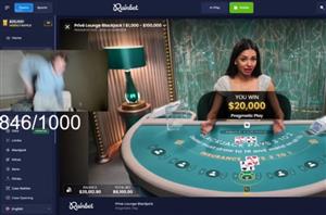 Webster1x 20K Blackjack Win at Rainbet