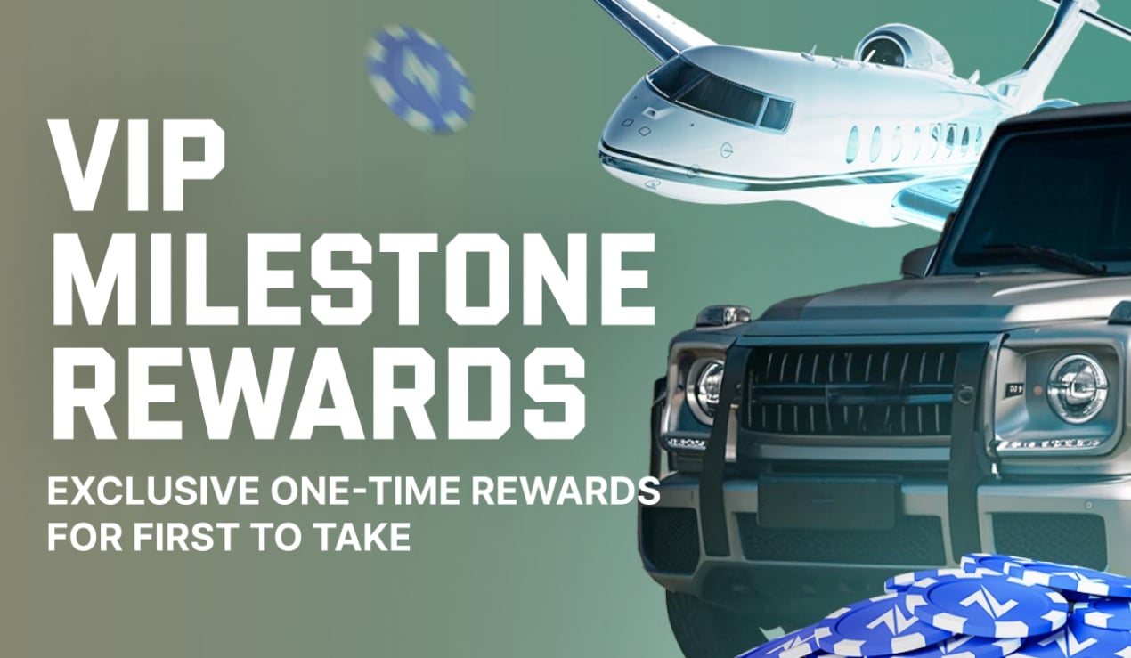 Razed.com VIP Milestone Rewards