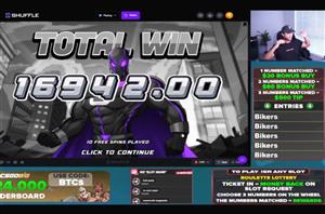 Shuffle Spinman 17K Win