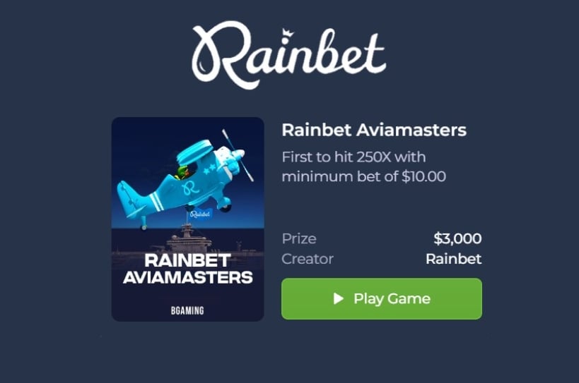 Rainbet 3K Aviamasters Challenge