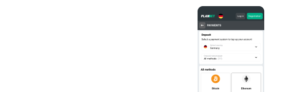 PlanBet Payment Methods
