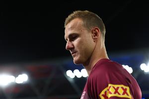 BRISBANE, AUSTRALIA - MAY 28: Daly Cherry-Evans of the Maroons looks on ahead of game one of the Men