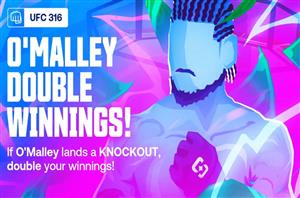 shuffle ufc 316 sean omalley double winnings