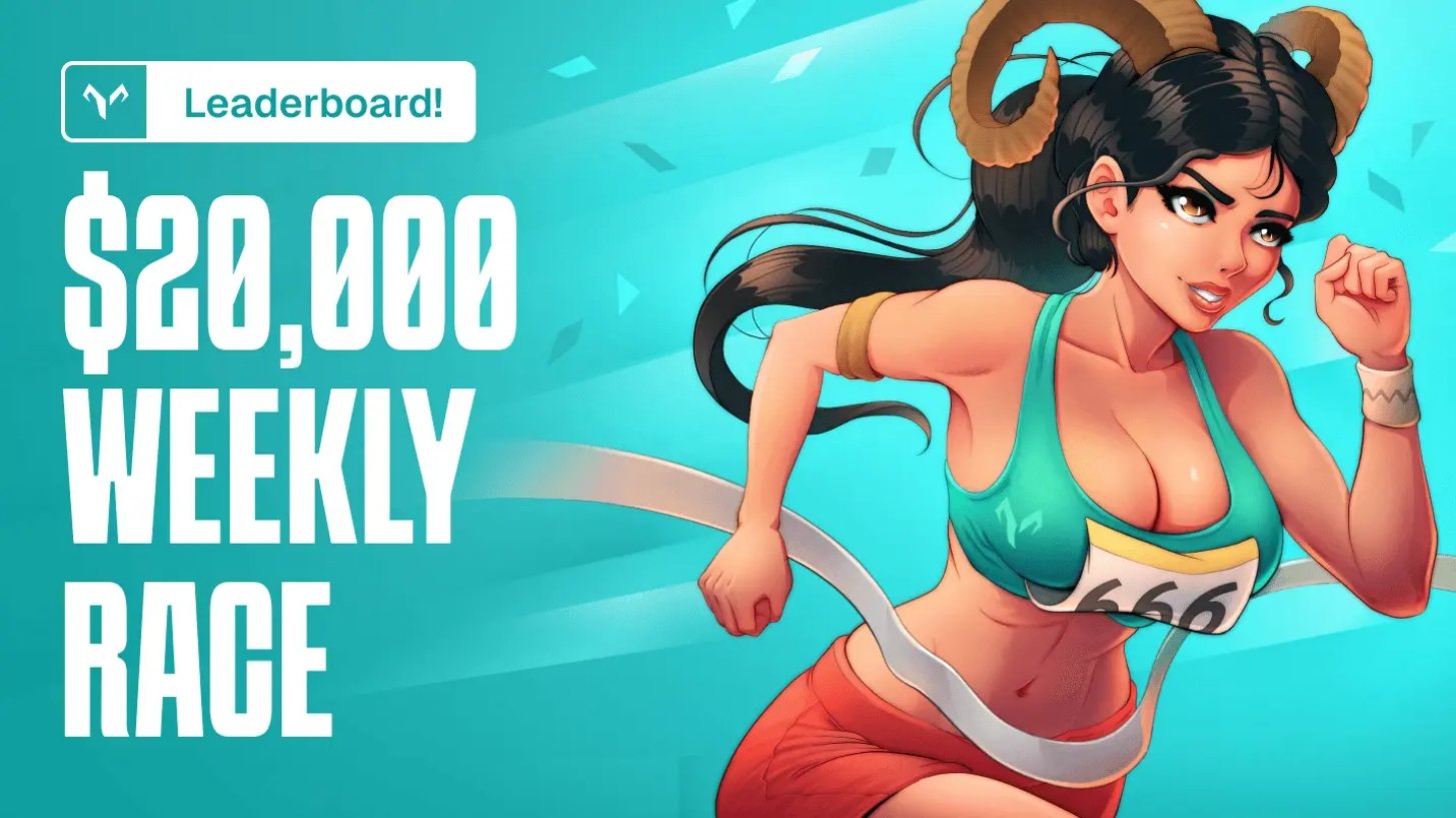 Goated.com $20,000 Weekly Race Goated.com $20,000 Weekly Race