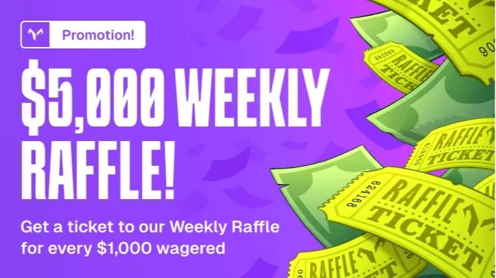 Goated.com $5,000 Weekly Raffle Goated.com $5,000 Weekly Raffle