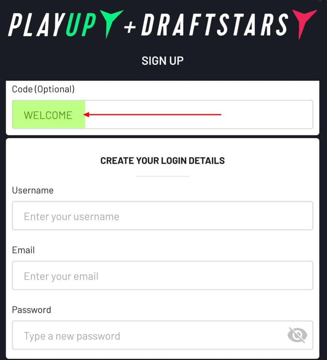 playup code sign up playup code sign up