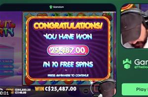 Fruit Party big win