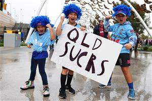 PERTH, AUSTRALIA - JUNE 18: Spectators arrive ahead of game two of the Men