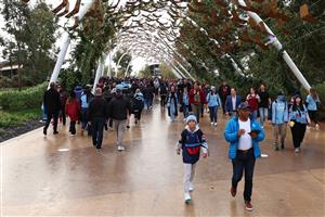 PERTH, AUSTRALIA - JUNE 18: Spectators arrive ahead of game two of the Men