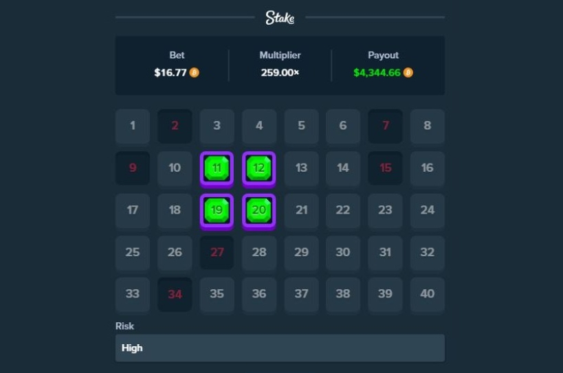 PoeticGambles Stake Keno Win