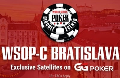 GGPoker Luncurkan Satellite Online ke Acara Utama WSOP Circuit Bratislava