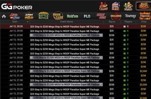 WSOP Paradise 2025 Satellites